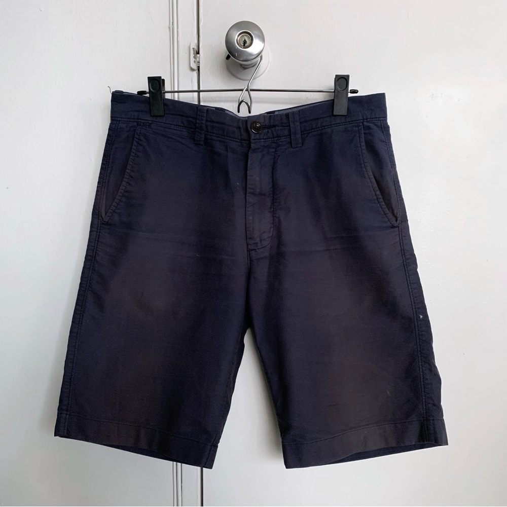 J.Crew Club Shorts Navy Blue Chino Casual Preppy Resortwear Summer Nautical Sail